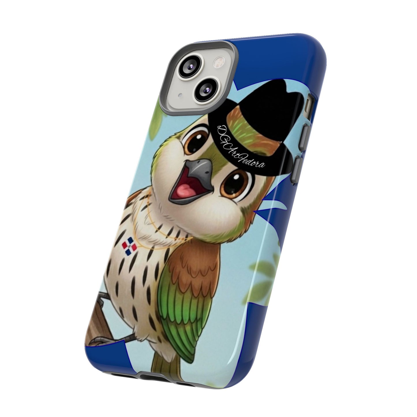 Tough Phone Case -  - Matte & Glossy Options - Cigüita Design Blue