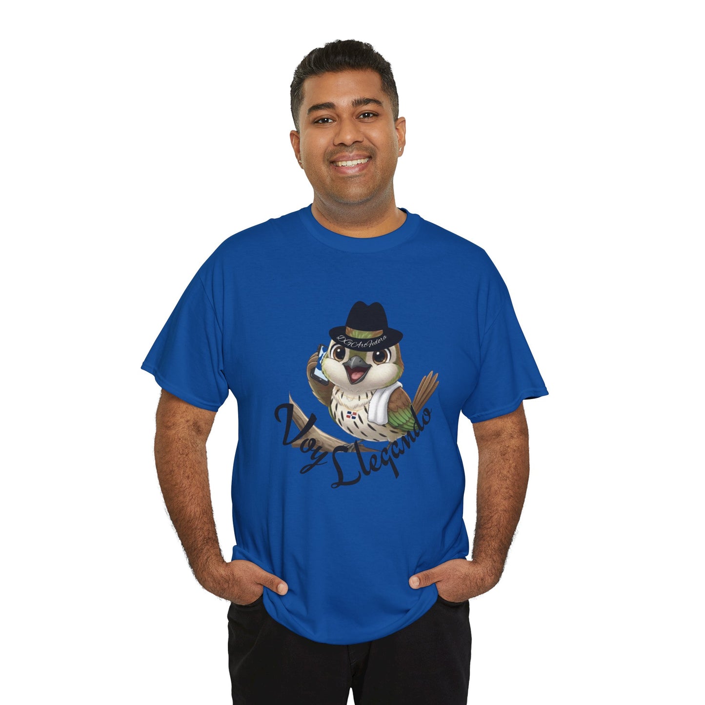 Unisex Heavy Cotton Tee - Voy Llegando