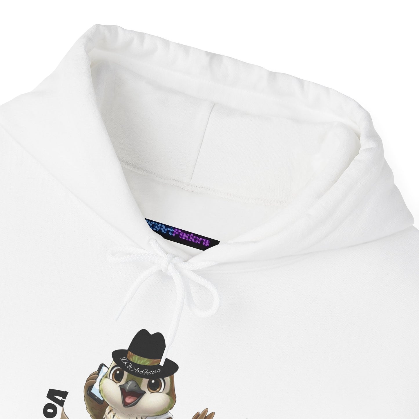 Unisex Heavy Blend  Hooded Sweatshirt with Cigüita "Voy llegando"