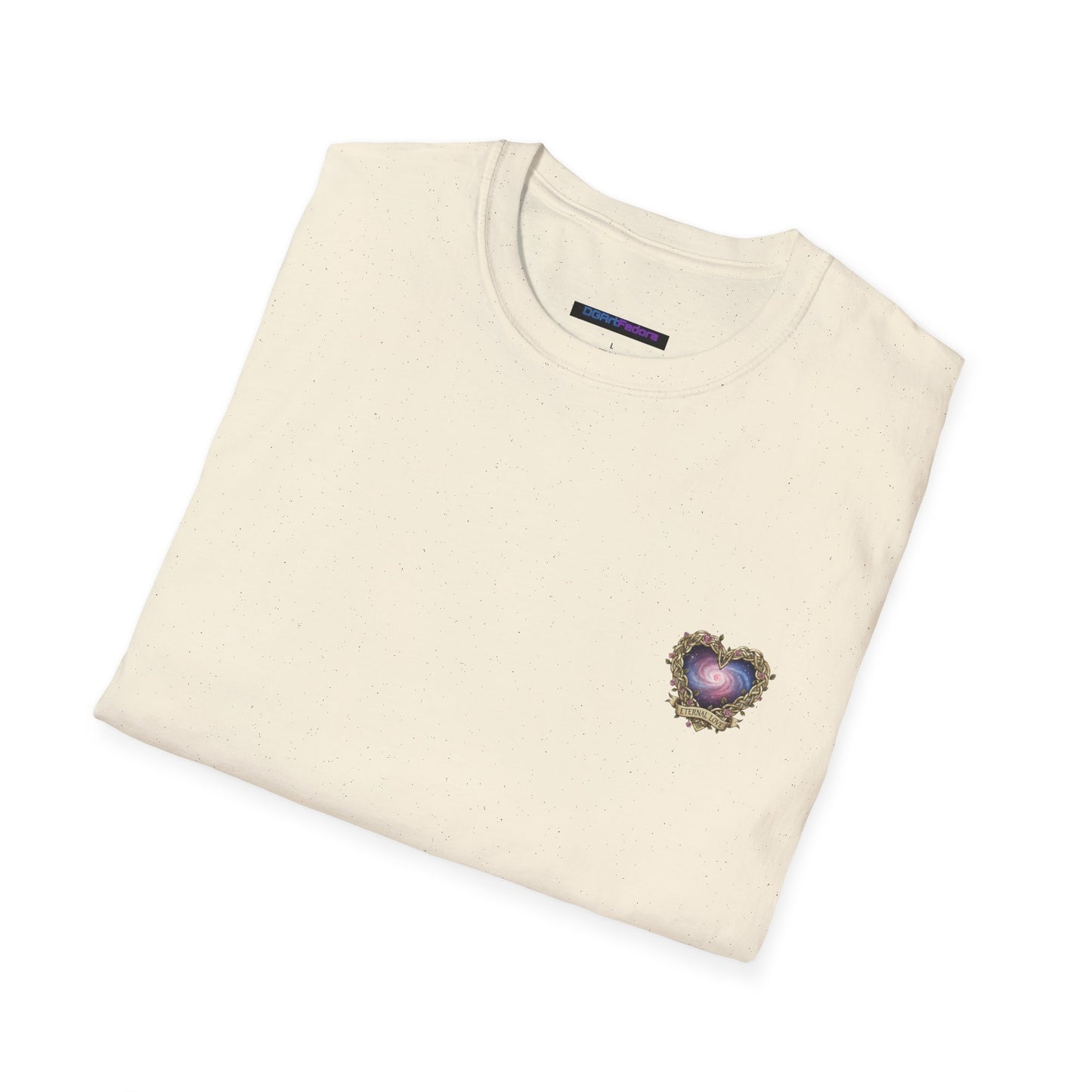 Unisex Softstyle T-Shirt infinity heart alante y atras