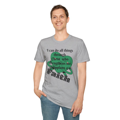 Unisex Softstyle T-Shirt - Philippians 4:13