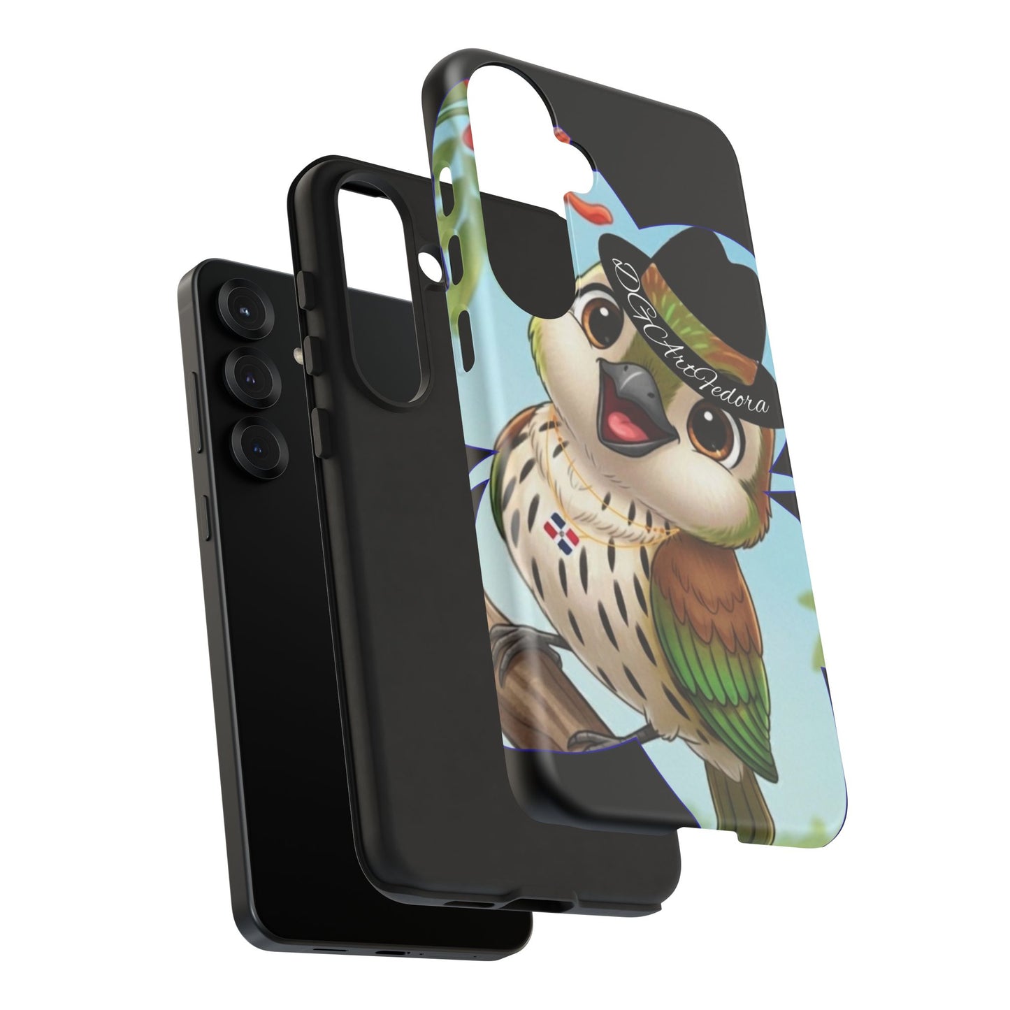Tough Cases Black Cigüita Design