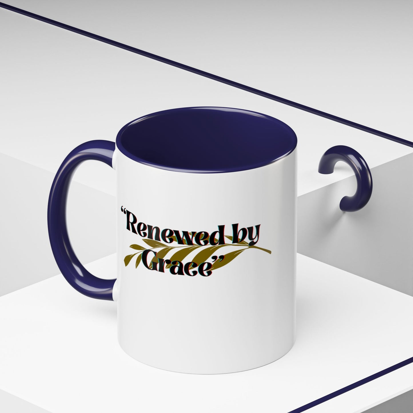Accent Coffee Mug - Renewed by Grace