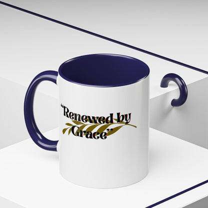 Accent Coffee Mug - Renewed by Grace