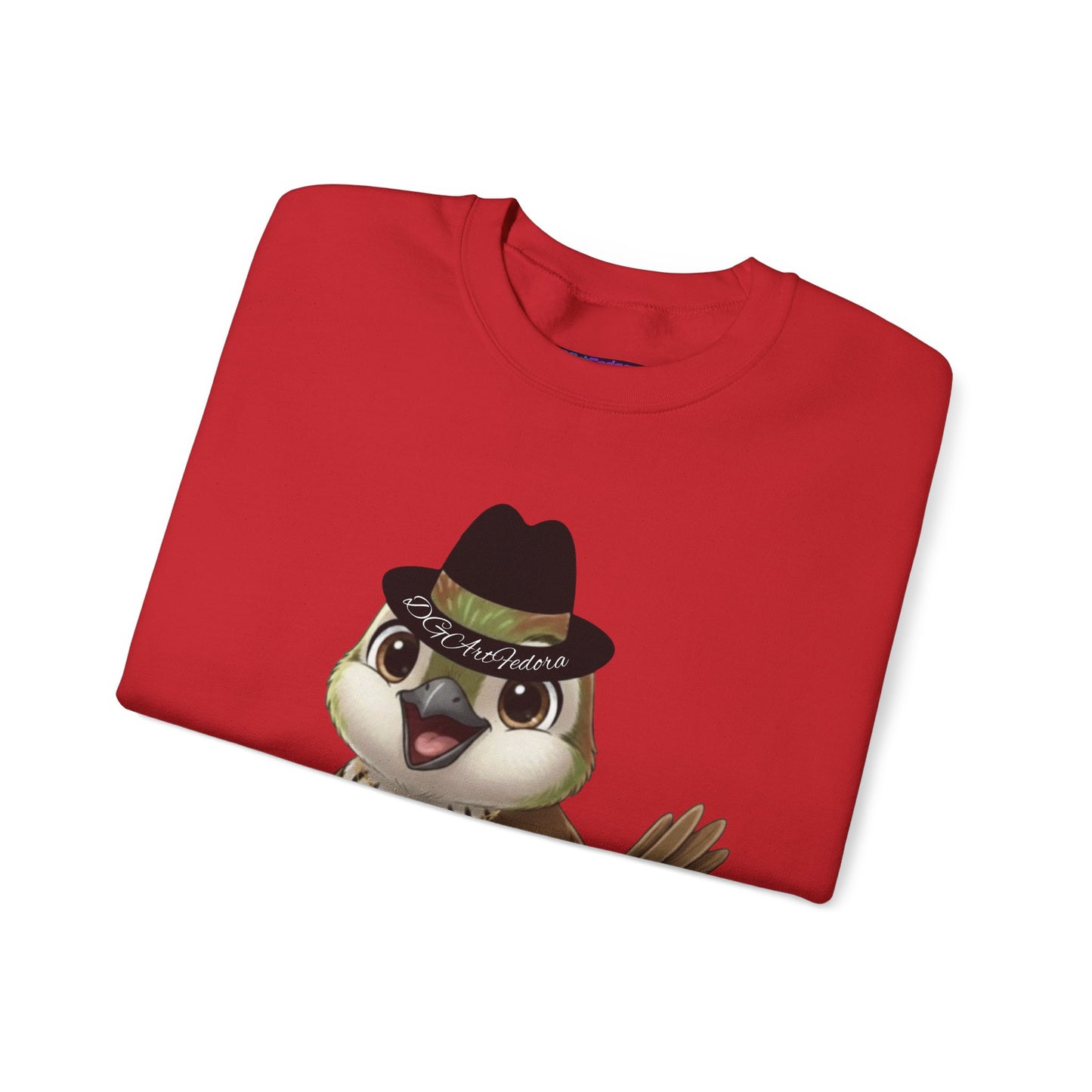 Unisex Heavy Blend Crewneck Sweatshirt Cigüita the Palmchat
