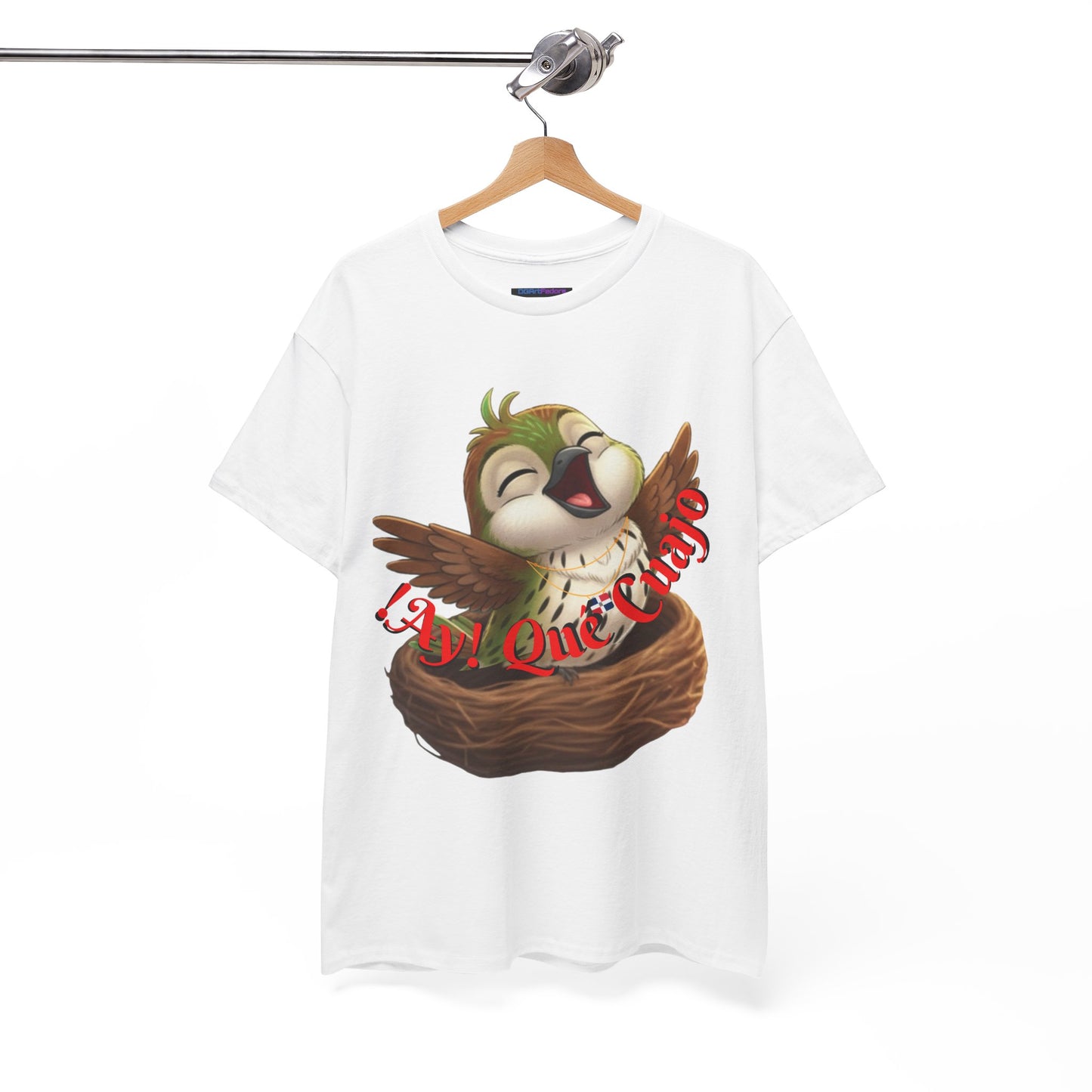 Unisex Heavy Cotton Tee !Ay! Qué Cuajo