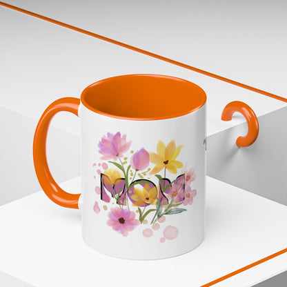 Mother’s Day Inspirational Love Quote - Floral Mom Mug
