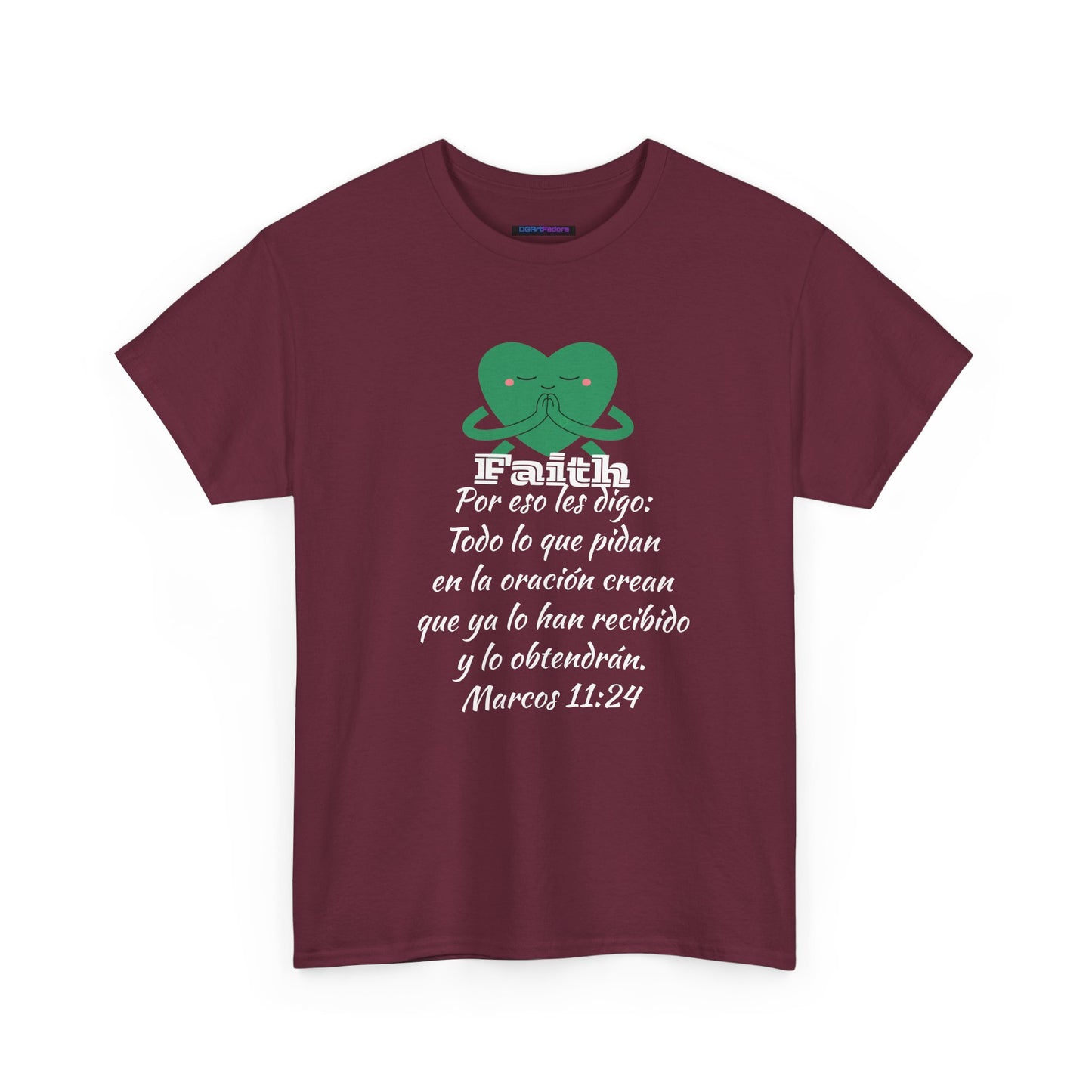 Unisex Heavy Cotton Tee - Fe Marcos 11:24