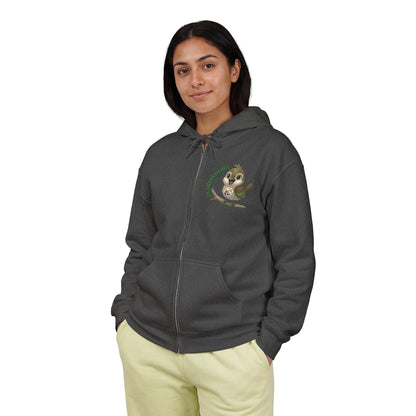 Zip Hooded Cigüita Art you can Wear Unisex Sweatshirt