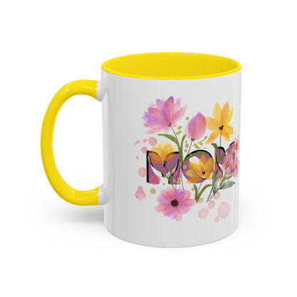 Mother’s Day Inspirational Love Quote - Floral Mom Mug