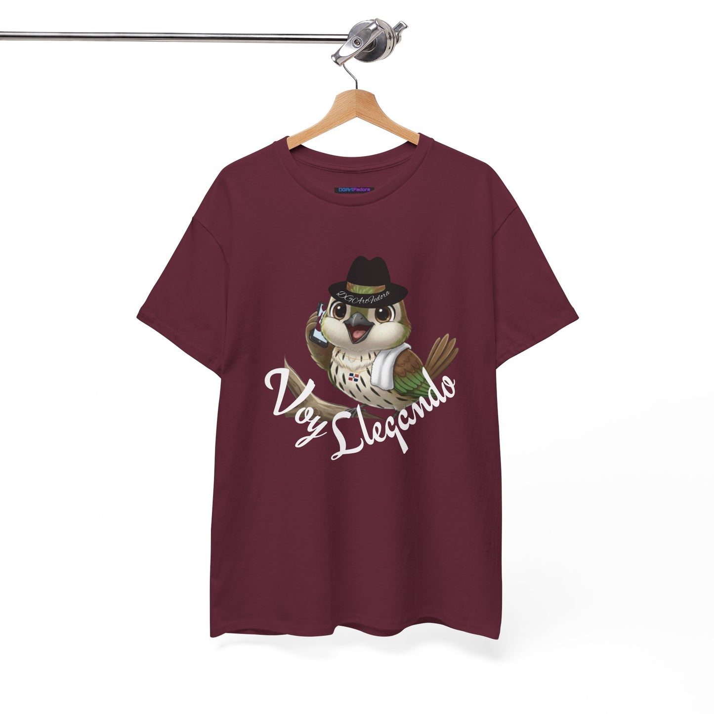 Unisex Heavy Cotton Tee - Voy Llegando