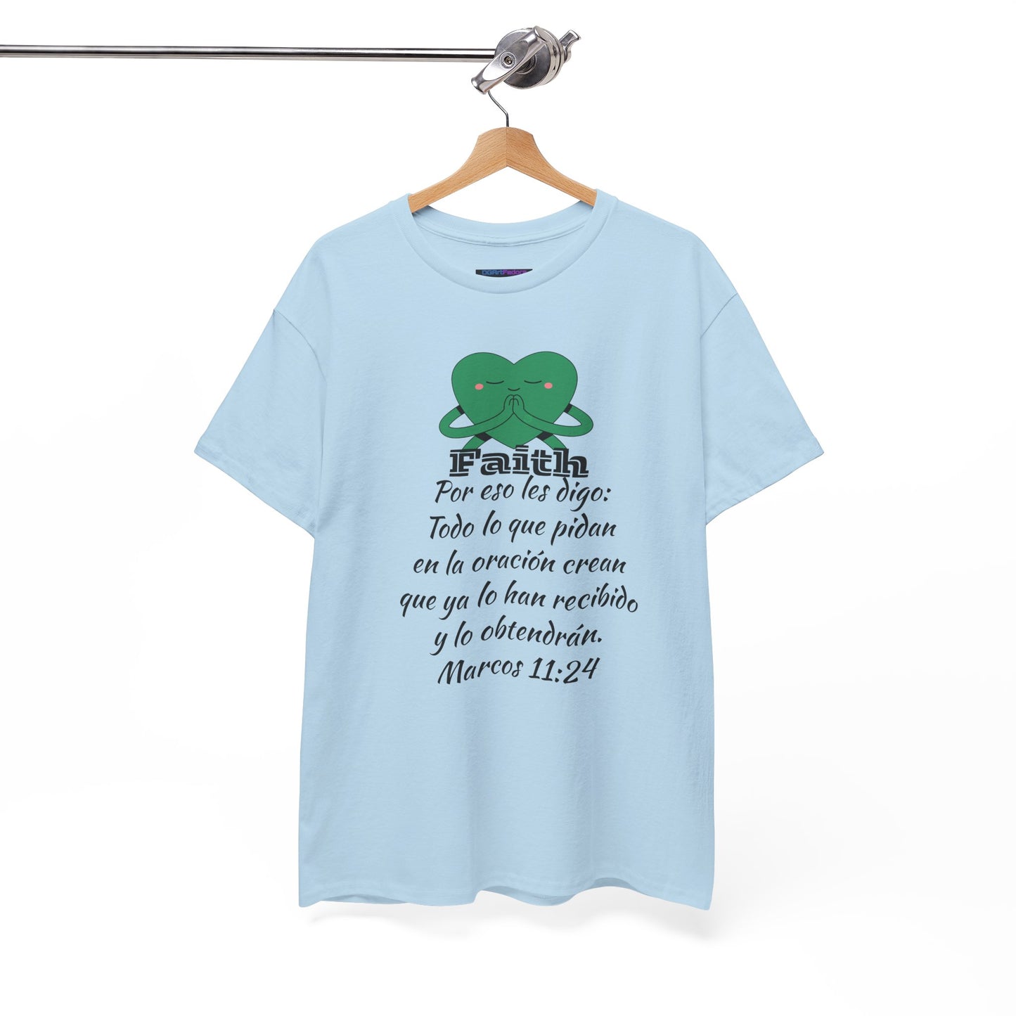 Unisex Heavy Cotton Tee - Fe Marcos 11:24