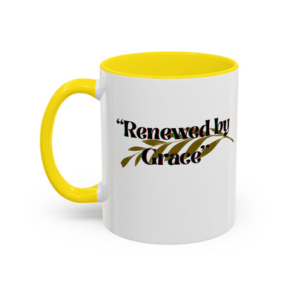 Accent Coffee Mug - Renewed by Grace