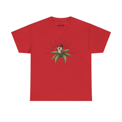 Unisex Heavy Cotton Tee Ciguita Tropical Sunrise