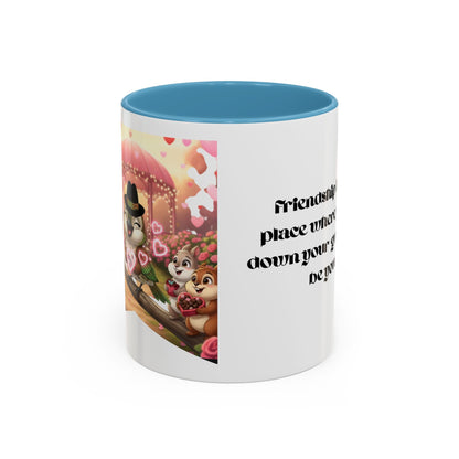 Cigüita Friendship Mug – A Safe Place to Be Yourself (11, 15oz)