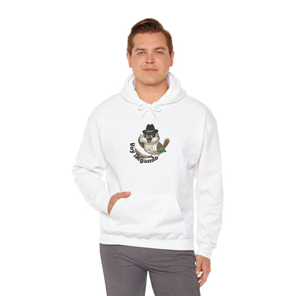 Unisex Heavy Blend  Hooded Sweatshirt with Cigüita "Voy llegando"