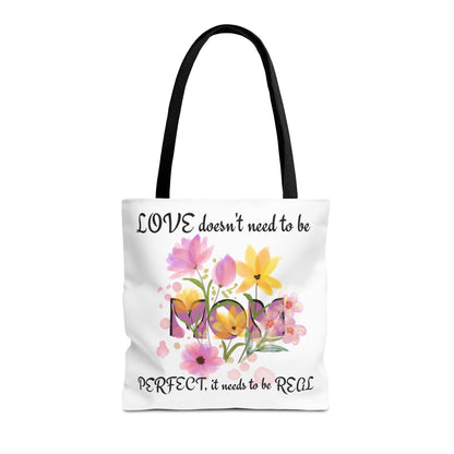 Love Is Real Inspirational Carryall Tote Bag