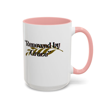 Accent Coffee Mug - Renewed by Grace