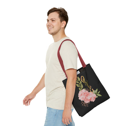 Floral “Love” Design - Tote Bag