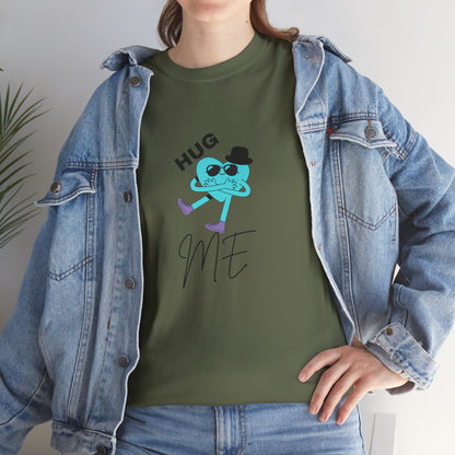 Unisex Heavy Cotton Tee HUG ME BOY
