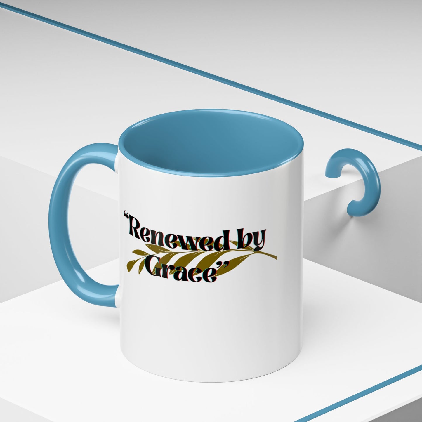 Accent Coffee Mug - Renewed by Grace