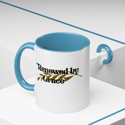 Accent Coffee Mug - Renewed by Grace