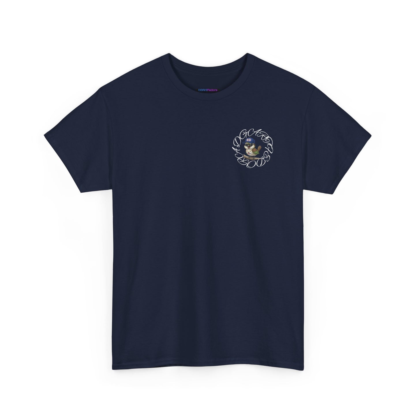 Unisex Heavy Cotton Tee - Cigüita y su Flow Dominicano - Front and Back