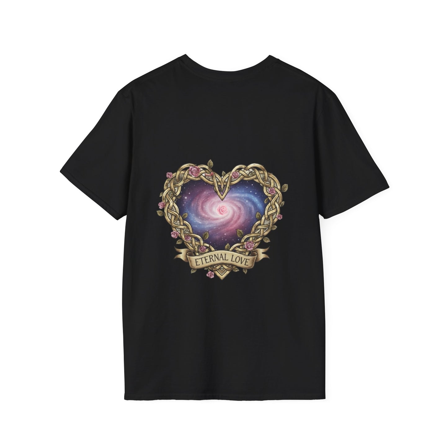 Unisex Softstyle T-Shirt infinity heart alante y atras