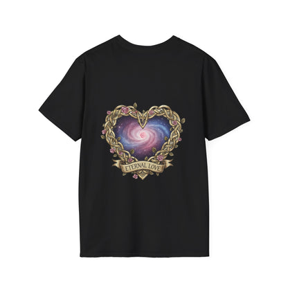 Unisex Softstyle T-Shirt infinity heart alante y atras
