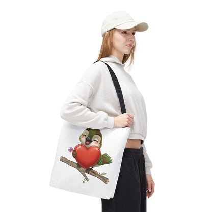 Tote Bag (AOP) - Ciguita Hugging Heart