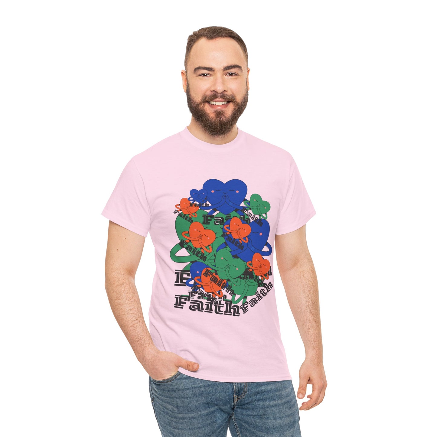 Unisex Heavy Cotton Tee - United in Faith