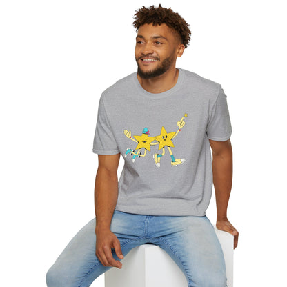 Unisex Softstyle T-Shirt Stars Havin' a Grand Ol' Time