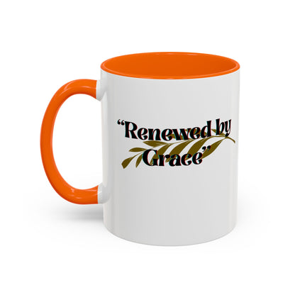 Accent Coffee Mug - Renewed by Grace