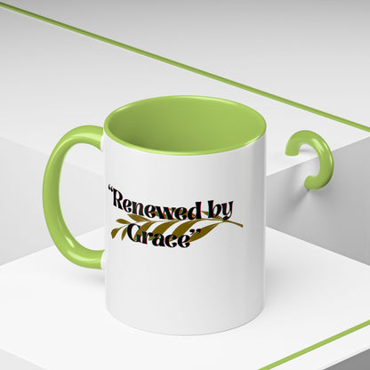 Accent Coffee Mug - Renewed by Grace
