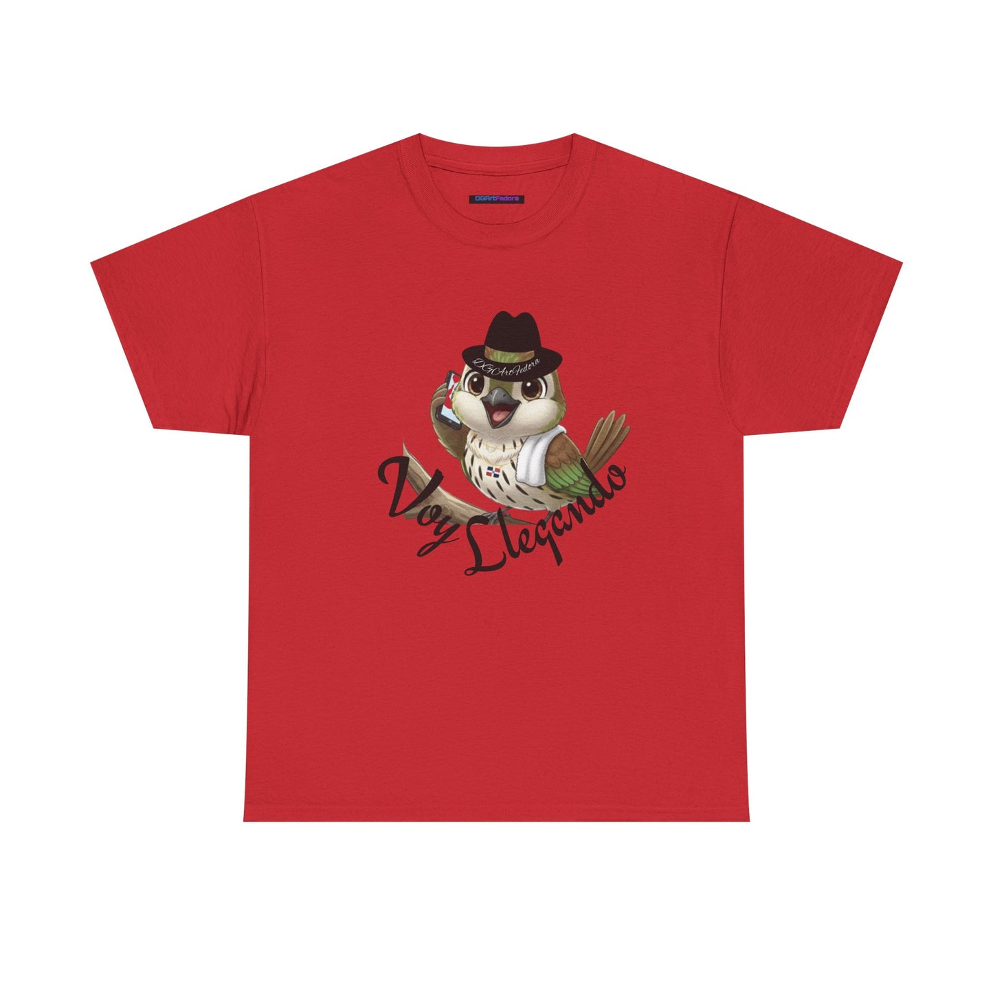 Unisex Heavy Cotton Tee - Voy Llegando