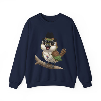 Unisex Heavy Blend Crewneck Sweatshirt Cigüita the Palmchat