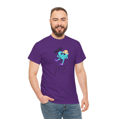Unisex Heavy Cotton Tee HUG ME GIRL