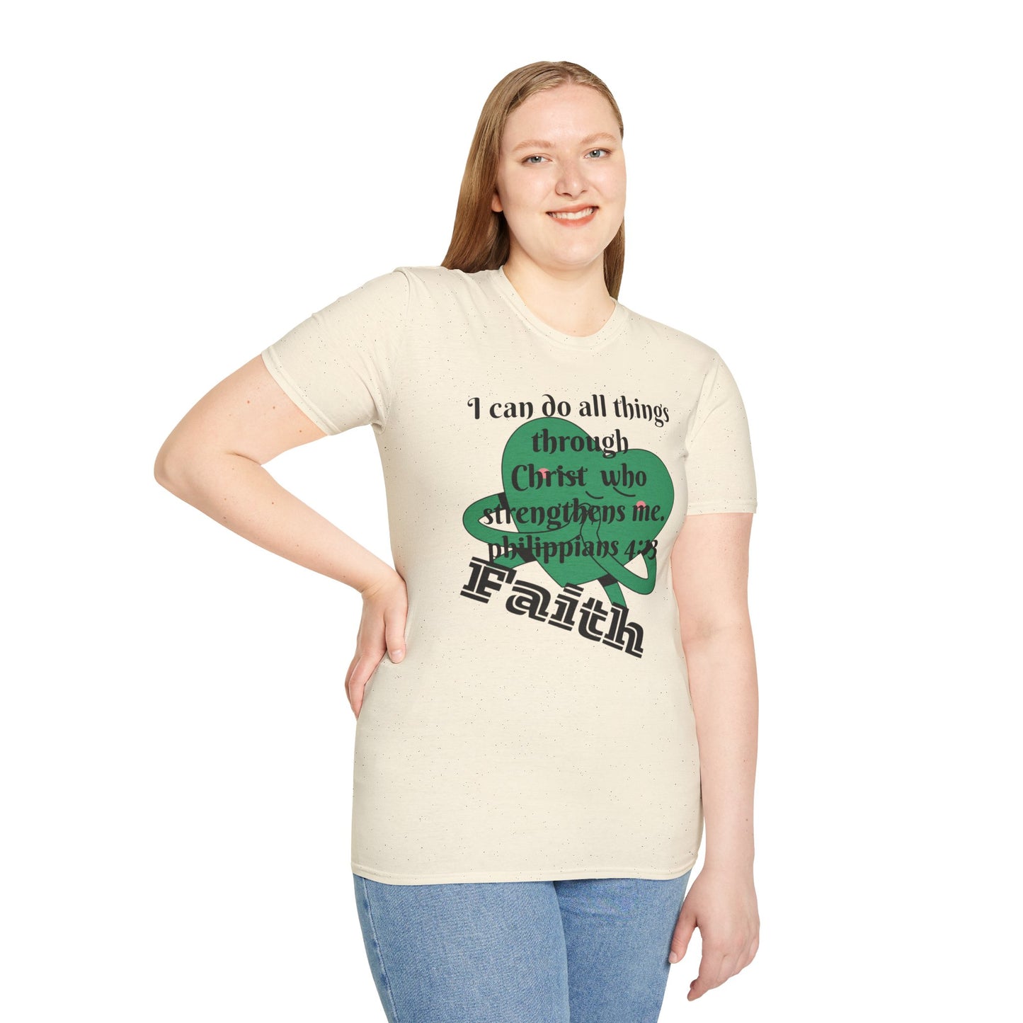 Unisex Softstyle T-Shirt - Philippians 4:13