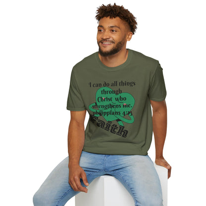 Unisex Softstyle T-Shirt - Philippians 4:13