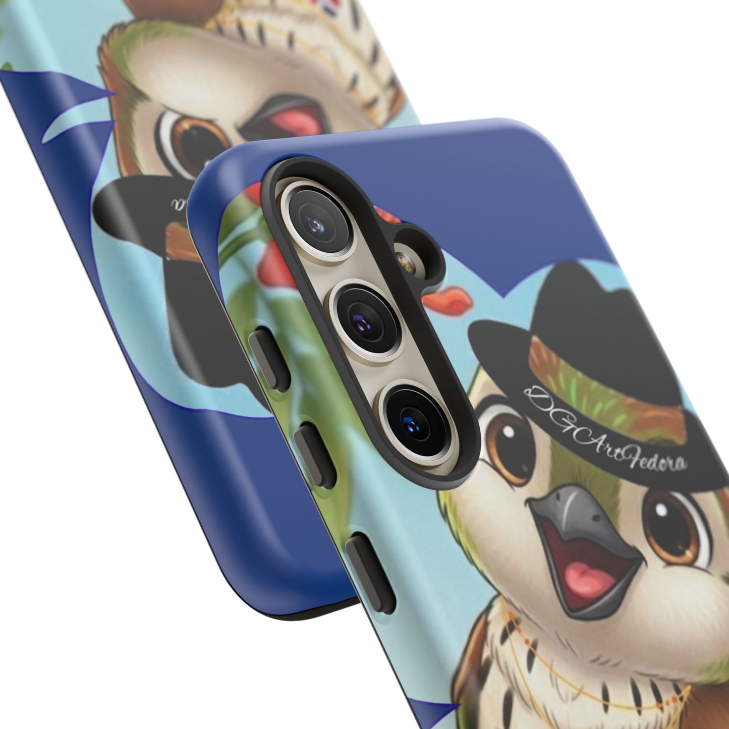 Tough Phone Case -  - Matte & Glossy Options - Cigüita Design Blue