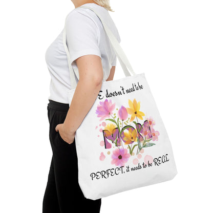Love Is Real Inspirational Carryall Tote Bag