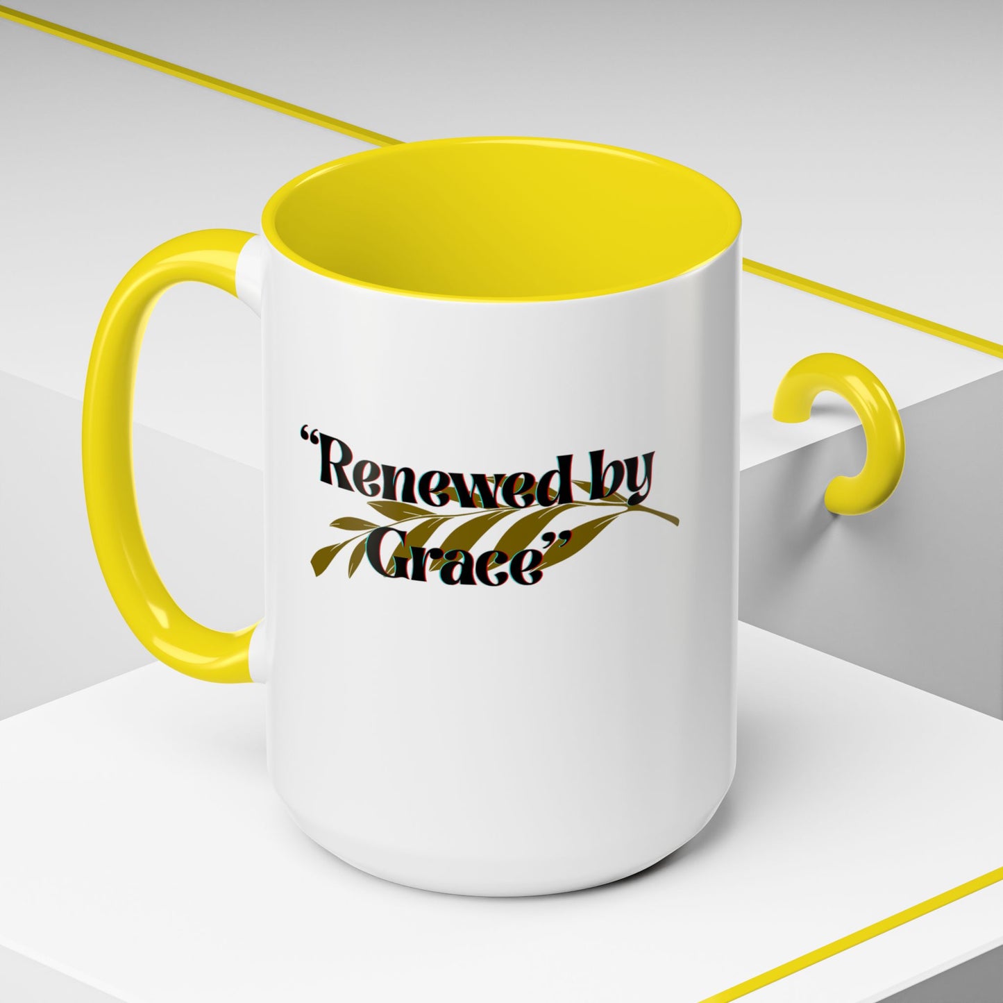 Accent Coffee Mug - Renewed by Grace