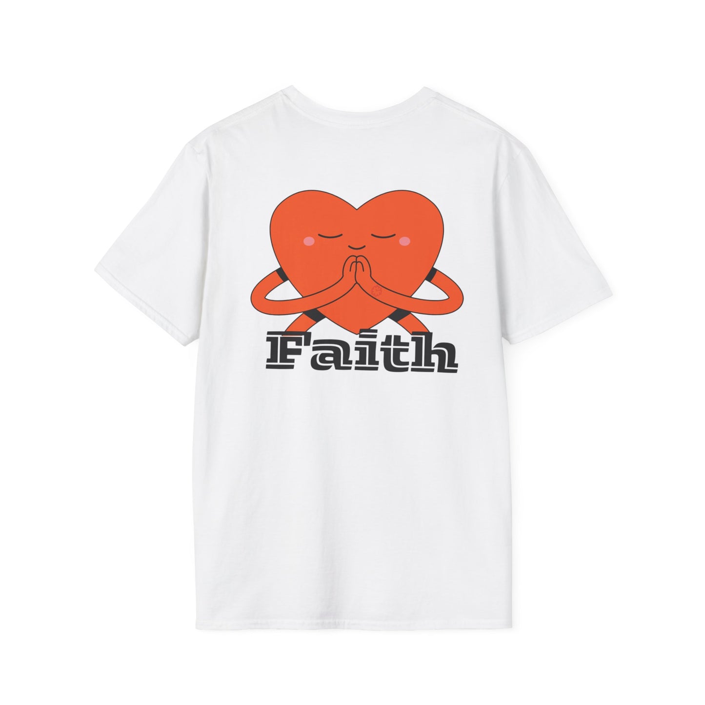 Unisex Softstyle T-Shirt - Faith, Love, Prayer