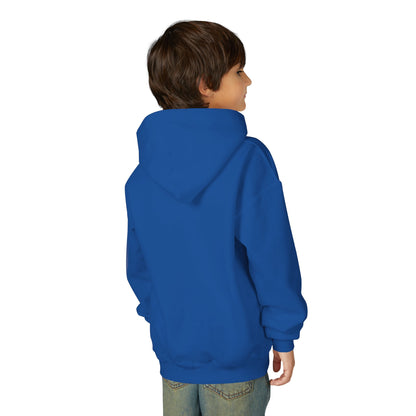 Youth Heavy Blend Hooded Sweatshirt Cigüita the Palmchat