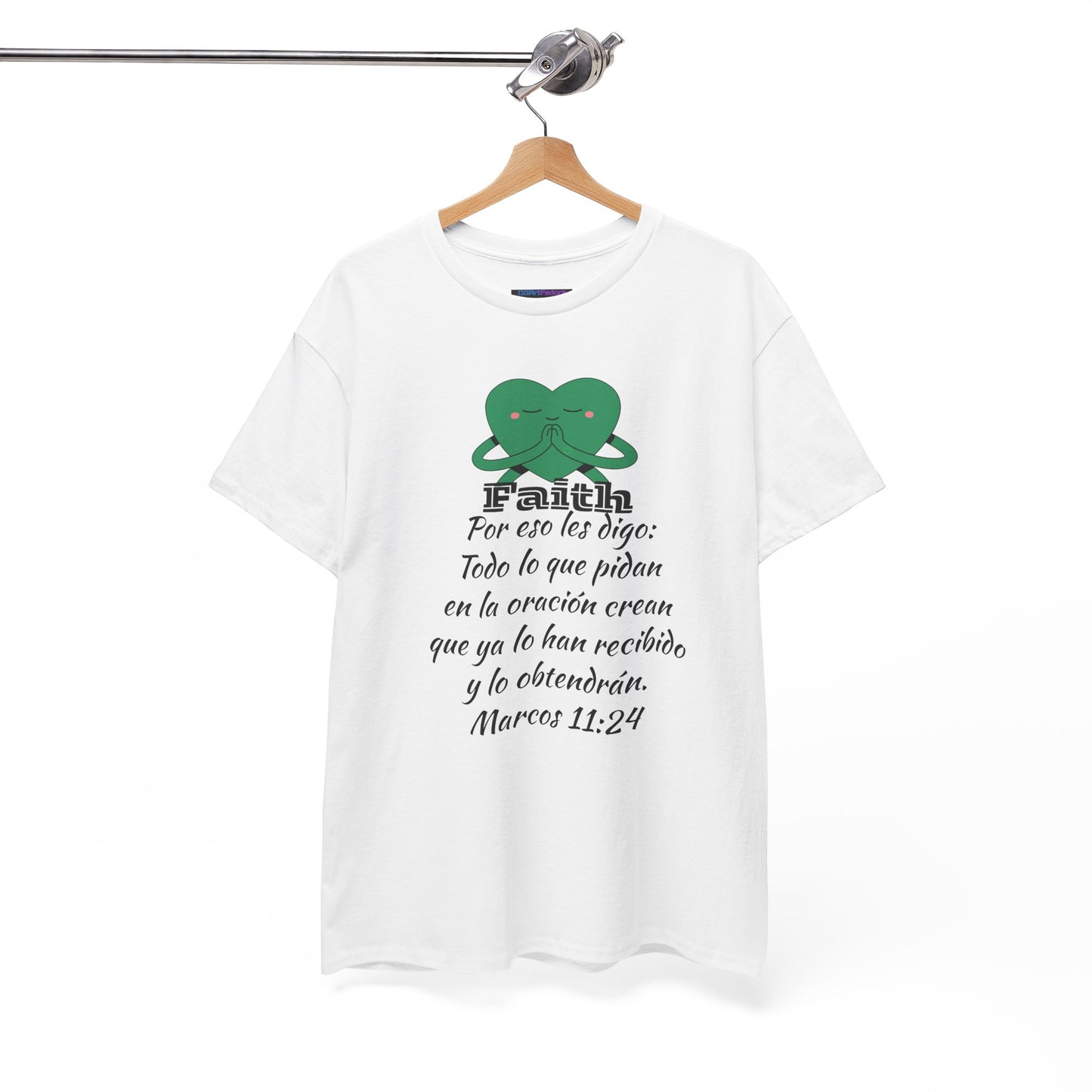 Unisex Heavy Cotton Tee - Fe Marcos 11:24
