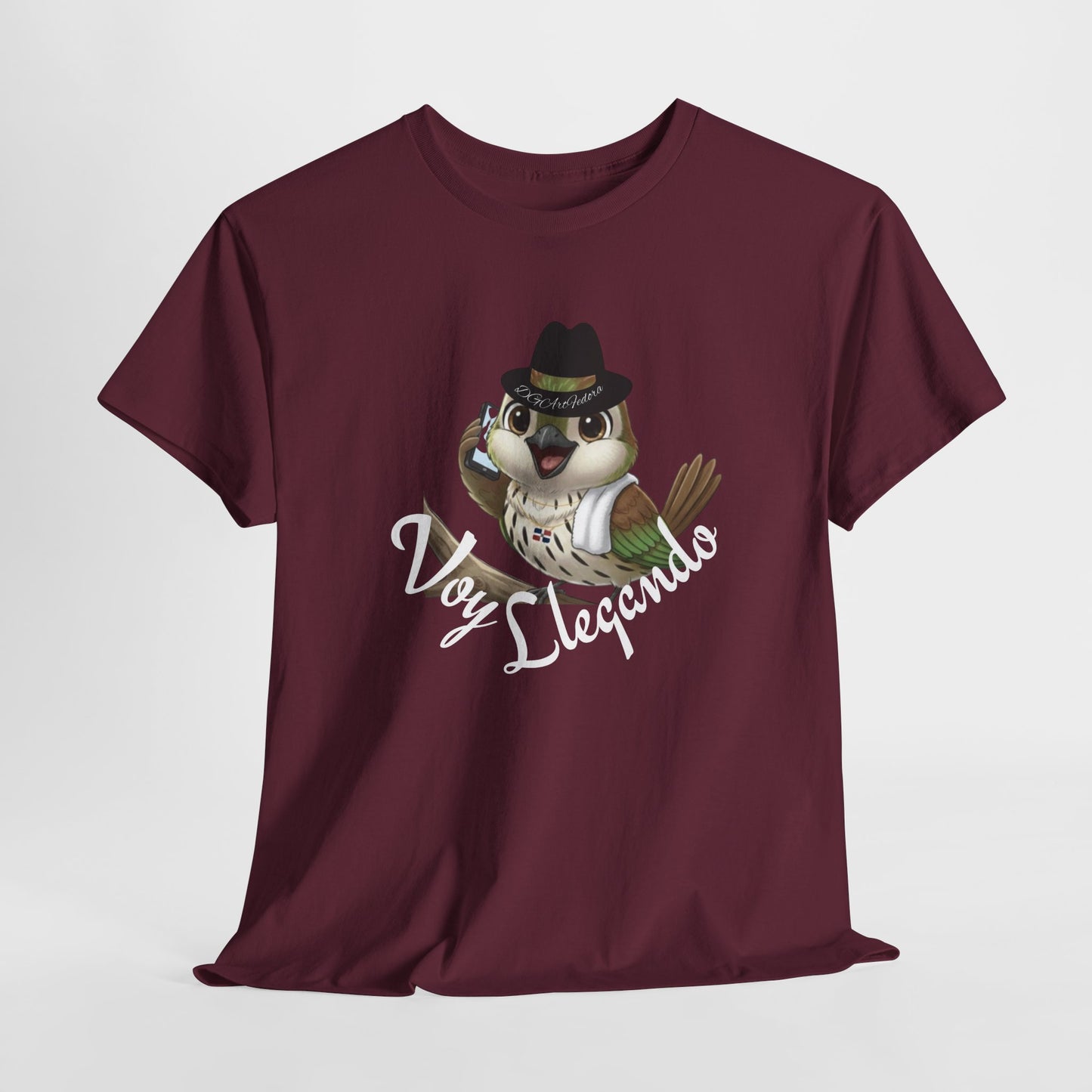 Unisex Heavy Cotton Tee - Voy Llegando