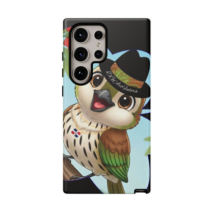 Tough Phone Case  Black- Matte & Glossy Options - Cigüita Design