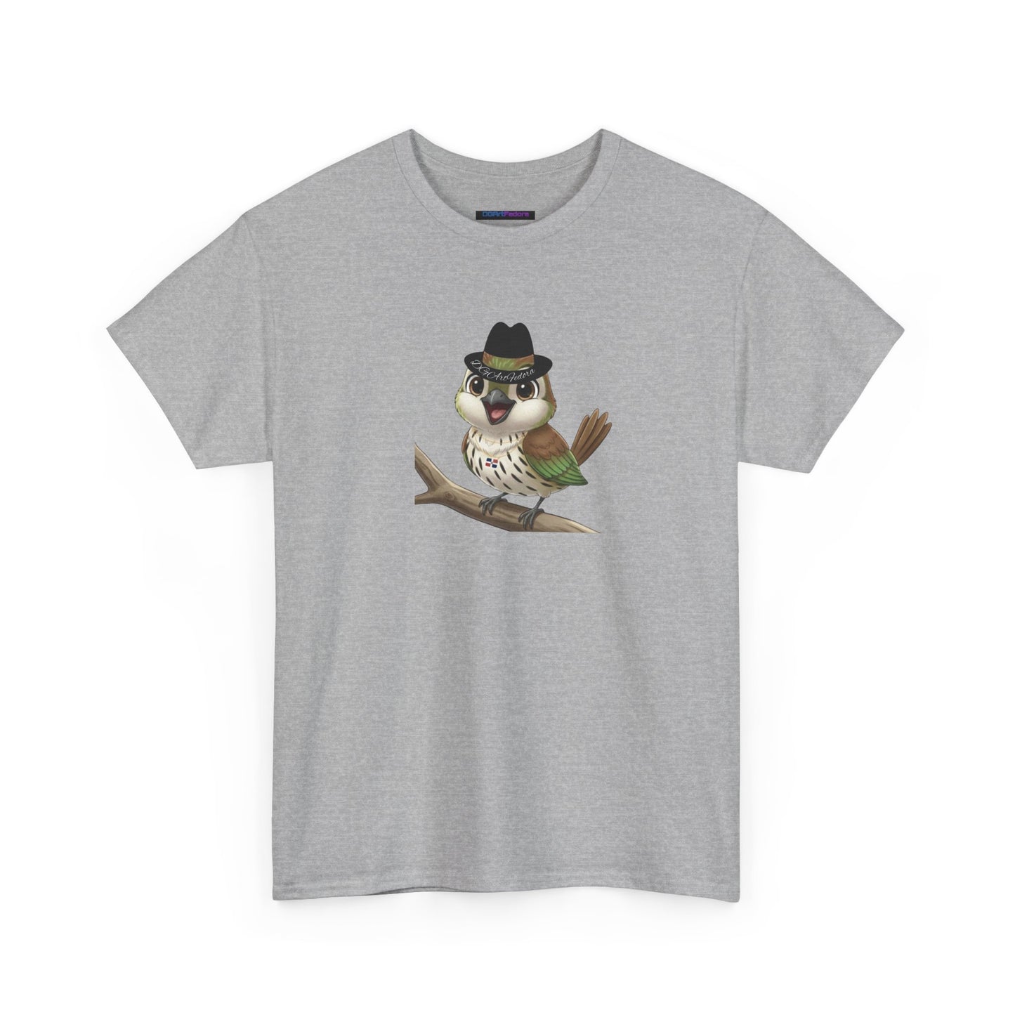 Unisex Heavy Cotton Tee Ciguita Chillin' on a Branch