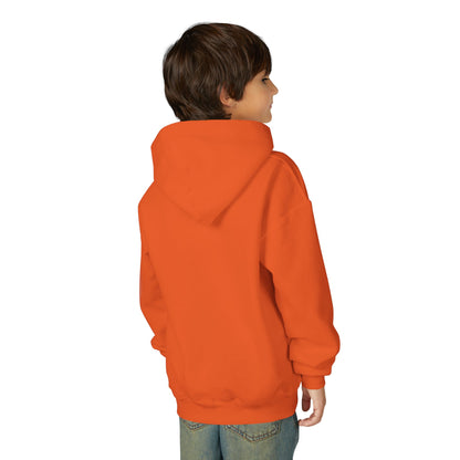 Youth Heavy Blend Hooded Sweatshirt Cigüita the Palmchat