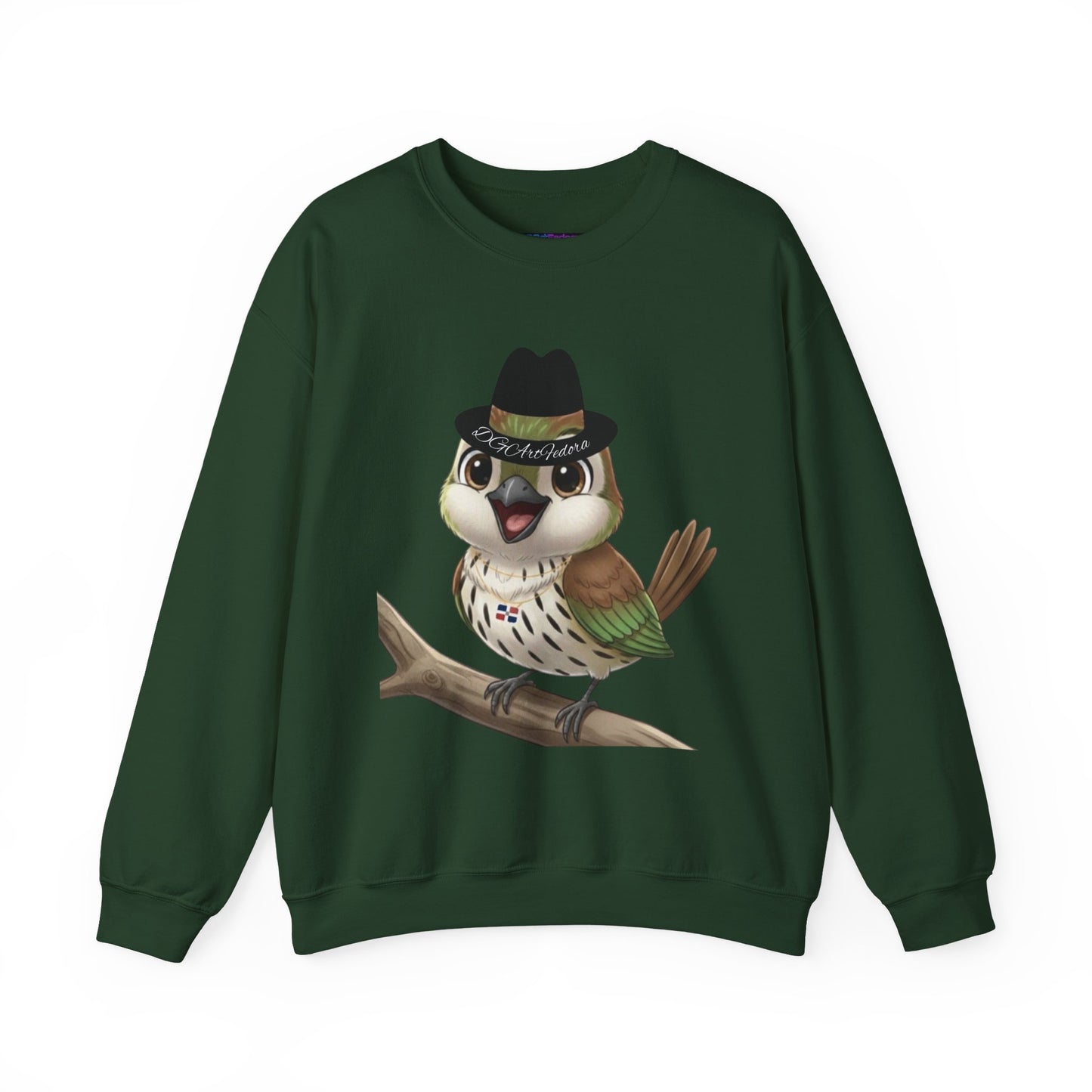 Unisex Heavy Blend Crewneck Sweatshirt Cigüita the Palmchat
